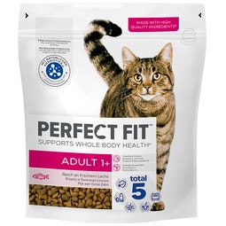 Perfect Fit Adult 1+ Brokjes - Zalm - Kattenvoer image
