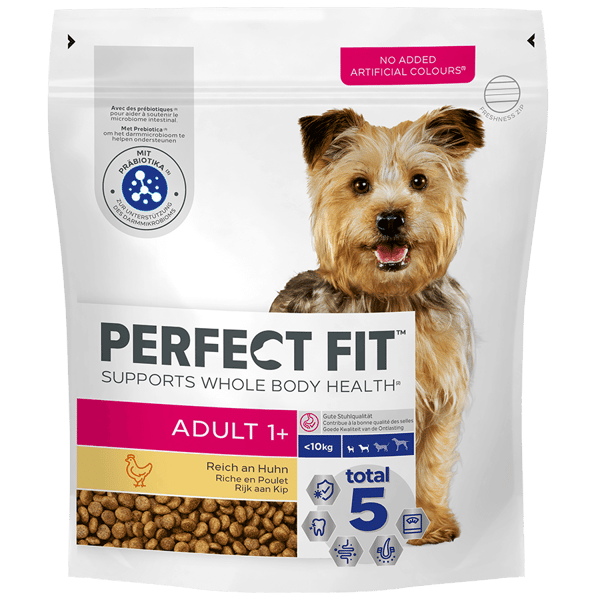 Perfect Fit Hond Droog Adult mini Kip 825g 1x6