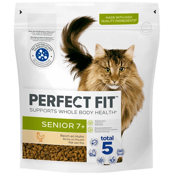Perfect Fit Kat Droog Senior Kip zak 750g 1x4