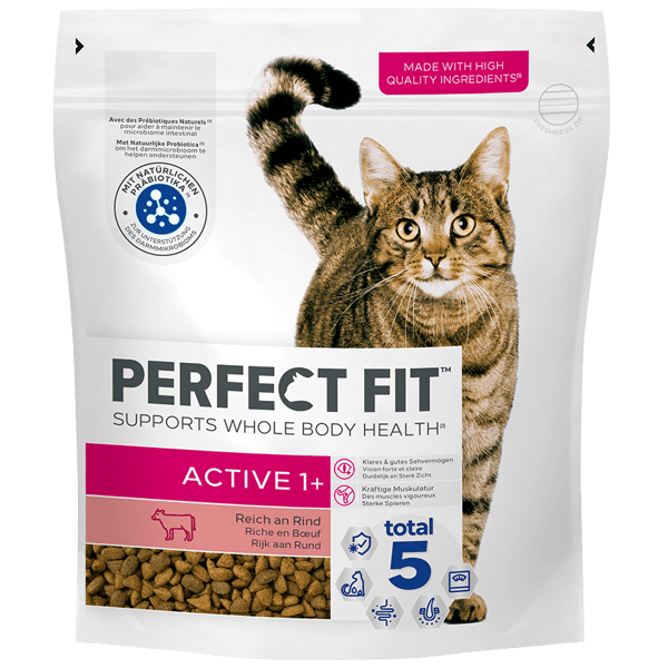 Perfect Fit Kat Droog Adult Active Rund zak 750g 1x4